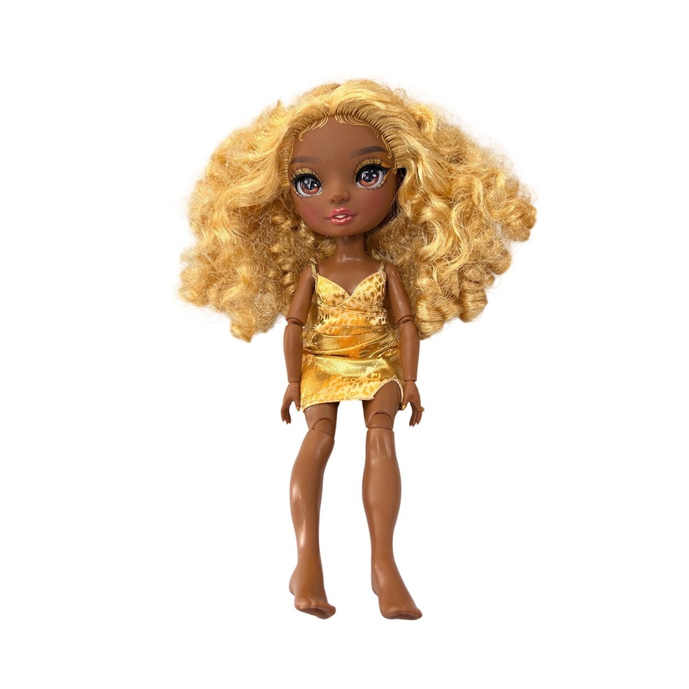 Rainbow High Melina Luxe Fashion Doll 11in Gold Curly Hair MGA Kids Toy 2022
